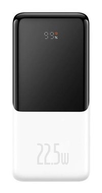 Baseus Elf 10000 mAh Hızlı Şarj Type C Powerbank Beyaz