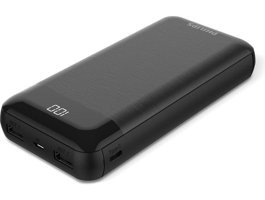Philips Dlp2720/00 20000 mAh Hızlı Şarj Type C - USB Powerbank Siyah