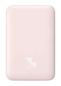 Baseus Magsafe 10000 mAh Hızlı Şarj Type C Powerbank Pembe