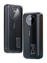 Peeq Yesido Yp40 10000 mAh Hızlı Şarj Dijital Göstergeli Type C - USB Powerbank Siyah