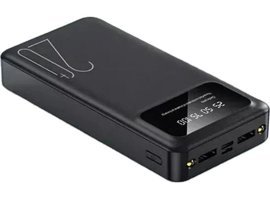 DAYTONA Tugıı-Gp02 20000 mAh Hızlı Şarj Mini USB Powerbank Siyah