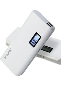 Romoss Sense 4 Plus 10000 mAh Hızlı Şarj Micro USB Powerbank Beyaz
