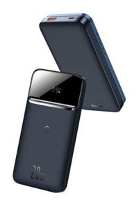 Bandridge Bipow 10000 mAh Hızlı Şarj Mıknatıslı Type C Powerbank Lacivert