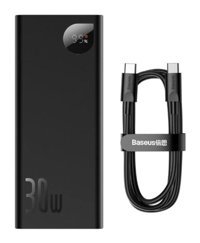 Baseus 20000 mAh Hızlı Şarj Type C Powerbank Siyah