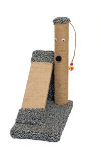Sen Ne Dilersen Oyuncaklı 42 cm Kedi Tırmalama Direği - Tırmalama Rampası