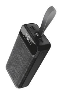 Kiit 40000 Mah Hızlı Şarj Type C Powerbank Siyah