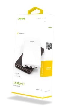 Jopus Jp-P06 Lostar C 10000 mAh Micro Type C - USB Powerbank Siyah