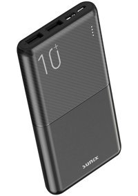 Sunix Pb-13 25600 mAh Hızlı Şarj Micro Lightning - Type C - USB Powerbank Siyah