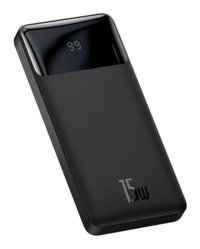 Baseus Bipow 10000 mAh Hızlı Şarj Type C Powerbank Siyah