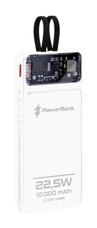 Zuidid 10000 mAh Hızlı Şarj Type C Powerbank Beyaz