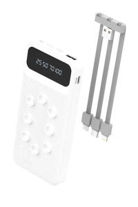 HTstore Zr-Pw02 Hızlı Şarj Mıknatıslı Lightning Powerbank Beyaz