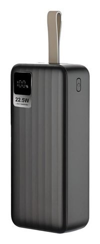 Deilmi 30000 mAh Hızlı Şarj Mini USB Powerbank Siyah