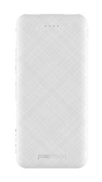 Polosmart 10000 mAh Hızlı Şarj Micro Type C - USB Powerbank Beyaz