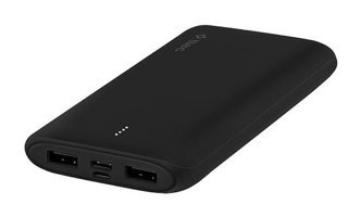 Ttec Powerslim Duo 2Bb1 10000 mAh Hızlı Şarj Micro Lightning - Type C - USB Powerbank Siyah