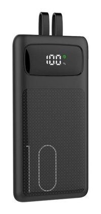 King Power Wp-15 10000 mAh Hızlı Şarj Type C - USB Powerbank Siyah