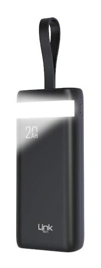 Linktech Ac20 20000 mAh Type C - USB Powerbank Siyah