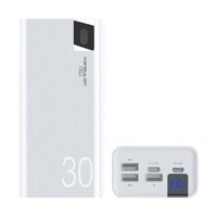Konfulon A19 30000 mAh Hızlı Şarj Type C - USB Powerbank Çok Renkli