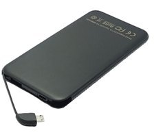 Cepium Tr 62 6000 mAh Mini USB Powerbank Siyah