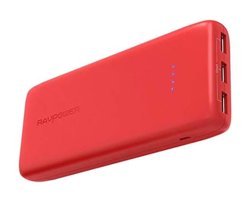 Ravpower 22000 mAh Hızlı Şarj Micro USB Powerbank Kırmızı