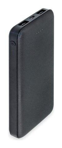 Dexım Slim 10000 mAh Mini USB Powerbank Siyah