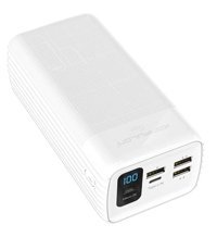 Peeq A21S 40000 mAh Hızlı Şarj Micro Type C - USB Powerbank Siyah