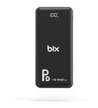 Bix Pb101-Pd 10000 mAh Hızlı Şarj Type C Powerbank Siyah