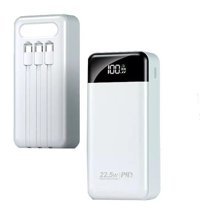 Newface Nf233 30000 mAh Hızlı Şarj Type C - USB Powerbank Beyaz