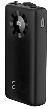 Peeq J08 20000 mAh Hızlı Şarj Type C - USB Powerbank Siyah