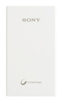 Sony 5000 mAh Hızlı Şarj Micro Type C - USB Powerbank Beyaz