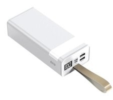 Sprange Sr-P5 36000 mAh Hızlı Şarj Işıklı Micro Type C - USB Powerbank Beyaz