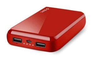 Ttec Recharger 10000 mAh Hızlı Şarj Micro Lightning - Type C - USB Powerbank Kırmızı