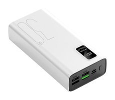 Newface Nf232 30000 mAh Hızlı Şarj Type C - USB Powerbank Beyaz