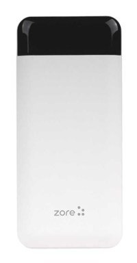 Zore Zr-Pw01 10000 mAh Hızlı Şarj Micro Type C - USB Powerbank Beyaz