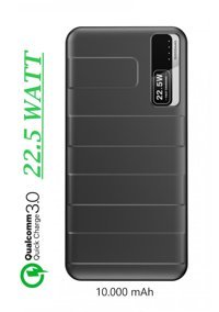 Prepare 10000 mAh Hızlı Şarj Micro USB Powerbank Siyah