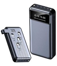 Sunix Pb-41 25600 mAh Hızlı Şarj Micro Lightning - Type C - USB Powerbank Siyah