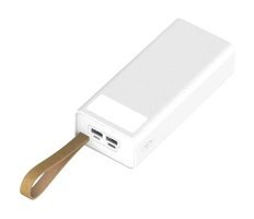 Undeplus B-30 30000 mAh Hızlı Şarj Micro Lightning - Type C - USB Powerbank Beyaz
