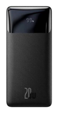 Baseus Bipow 30000 mAh Hızlı Şarj Type C Powerbank Siyah