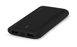 Ttec Powerslim Duo 10000 mAh Hızlı Şarj Micro Lightning - Type C - USB Powerbank Siyah