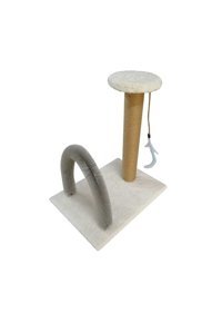 Mavi Kaktüs Oturaklı 50 cm Kedi Tırmalama Direği