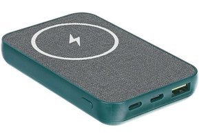 S-Link S-P50 5000 mAh Hızlı Şarj Micro USB Kablosuz Powerbank Yeşil