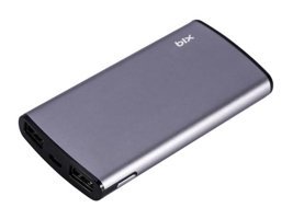 Bix 5000 mAh Hızlı Şarj Micro USB Powerbank Gri