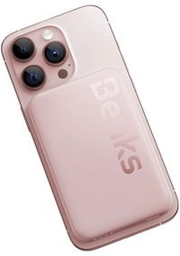 Benks Mp10 6000 mAh Hızlı Şarj Mıknatıslı Type C Powerbank Pembe