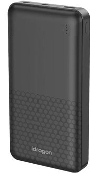 İdragon Kp-03 10000 mAh Hızlı Şarj Type C Powerbank Siyah