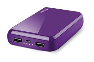 Ttec Recharger 10000 mAh Hızlı Şarj Micro Lightning - Type C - USB Powerbank Mor