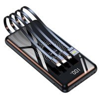 Sprange Sr-P16W 24000 mAh Hızlı Şarj Micro Lightning - Type C - USB Powerbank Siyah