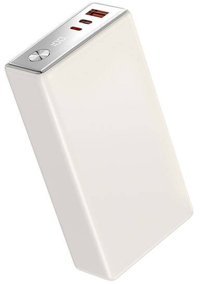 Wiwu Wi-P006 20000 mAh Hızlı Şarj Micro Lightning - Type C - USB Powerbank Beyaz