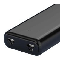 Xipin Px105 20000 mAh Hızlı Şarj Micro Lightning - Type C - USB Powerbank Siyah