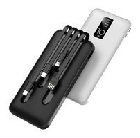 Kiit 10000 mAh Hızlı Şarj Micro USB Powerbank Siyah