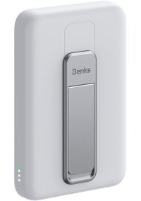 Benks Mp08 10000 mAh Hızlı Şarj Mıknatıslı Type C Powerbank Beyaz