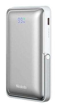 Mcdodo Mc-0690 10000 mAh Hızlı Şarj Mıknatıslı Type C Powerbank Beyaz